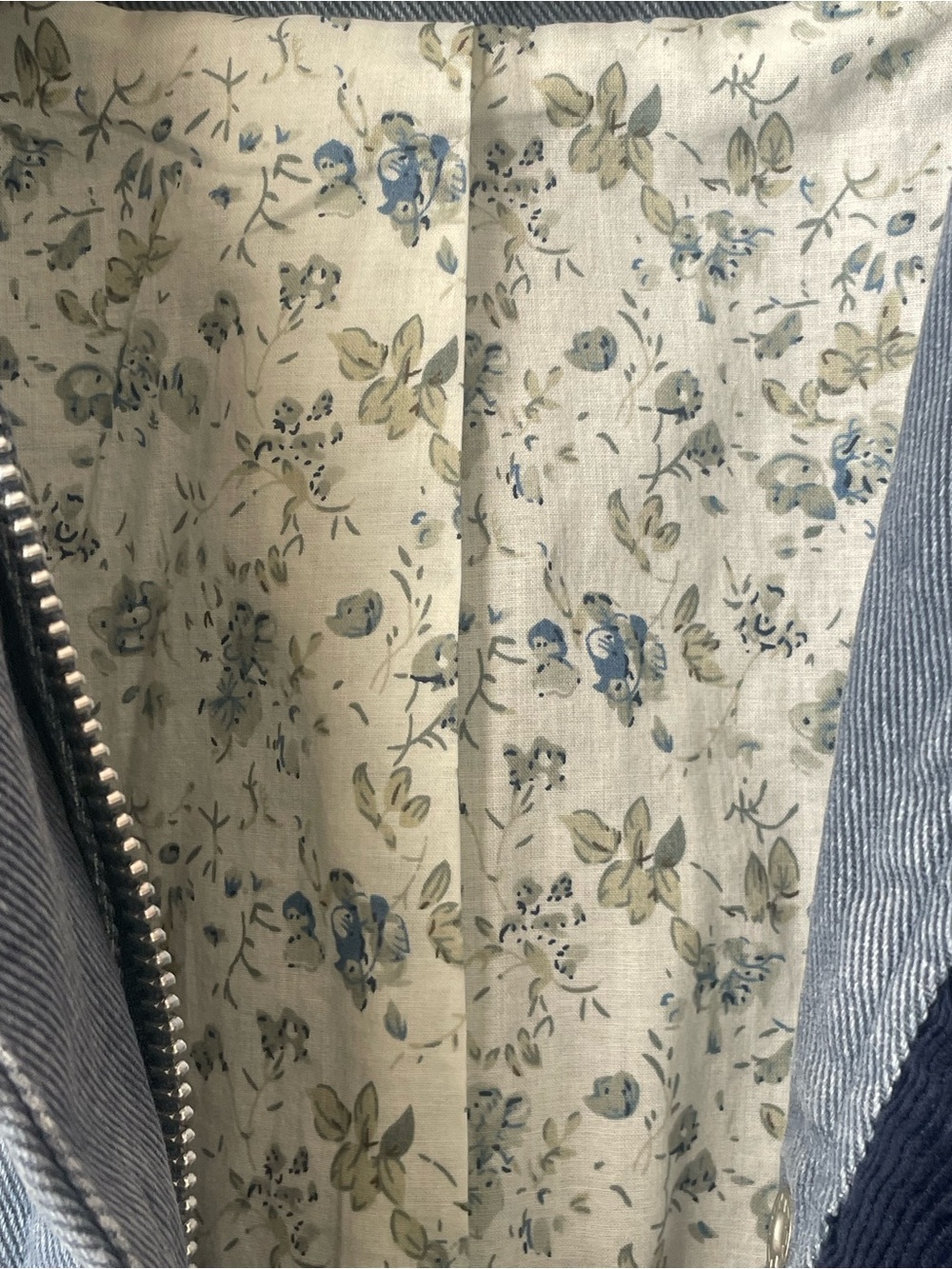 Bagatelle Collection Denim/Corduroy Barn Jacket | Chore Utility Equestrian Ranch - Picture 12 of 16